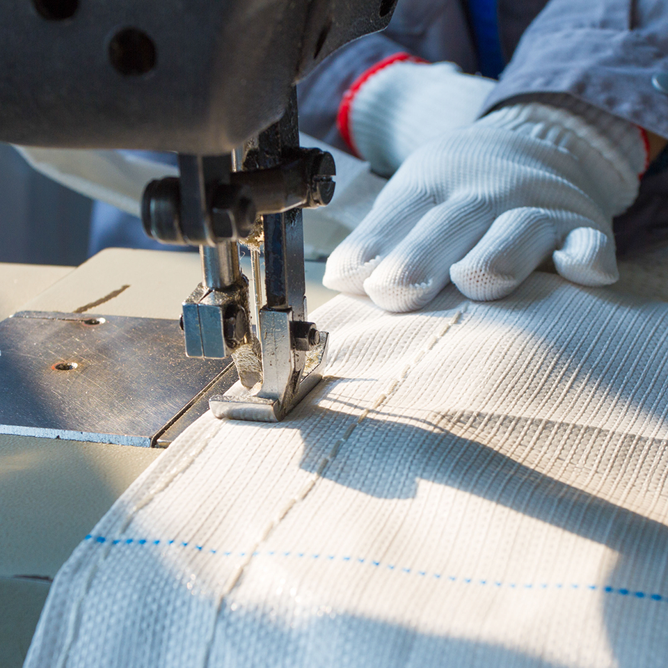 Bulk bags sewing