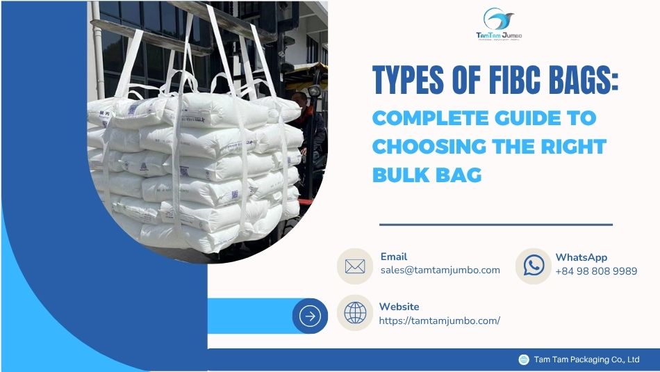 Type of FIBC bags-Complete guide to choose the right bulk bag