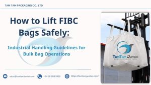 How to lift FIBC bags safely