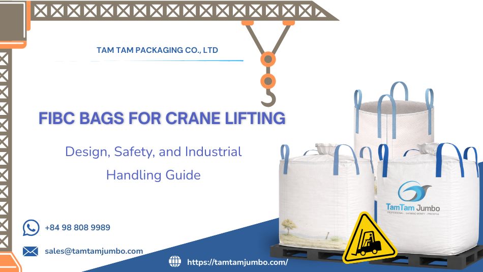 FIBC Bags for Crane Lifting