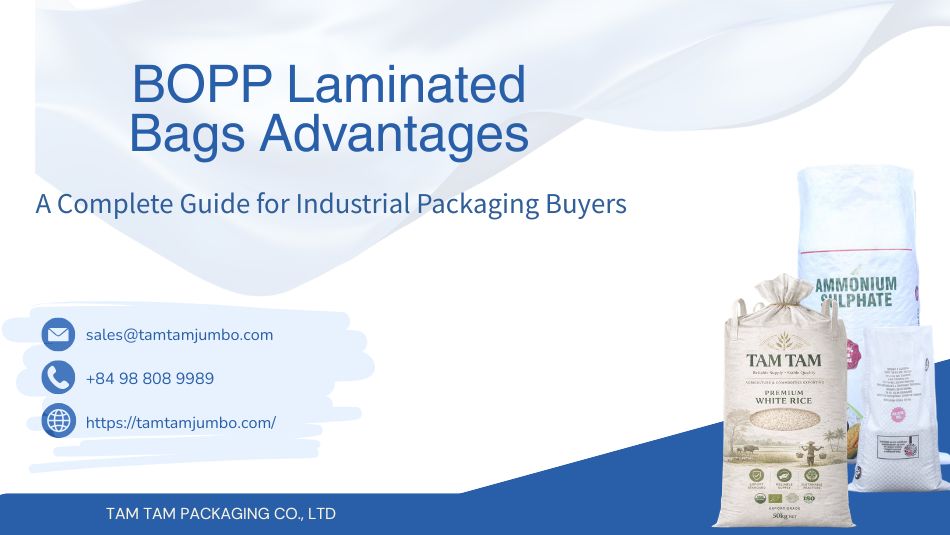 BOPP Laminated Bags Advantages