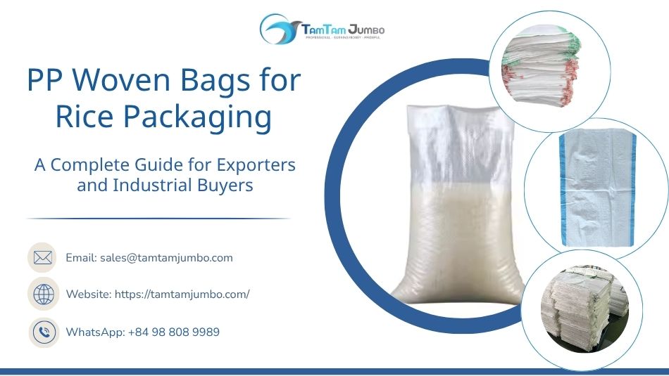 PP Woven Bags for Rice Packaging