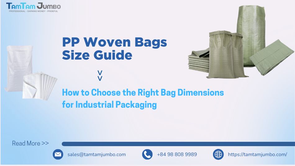 PP Woven Bags Size Guide