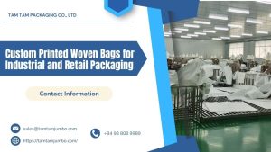 Custom Printed Woven Bags for Indutrial