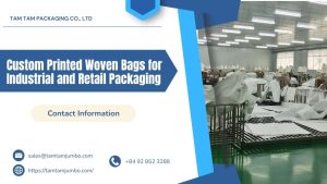 Custom Printed Woven Bags for Indutrial