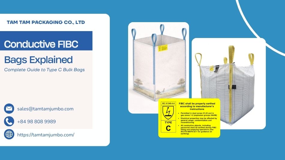Conductive FIBC Bags Explained Guide to Type C Bulk Bags