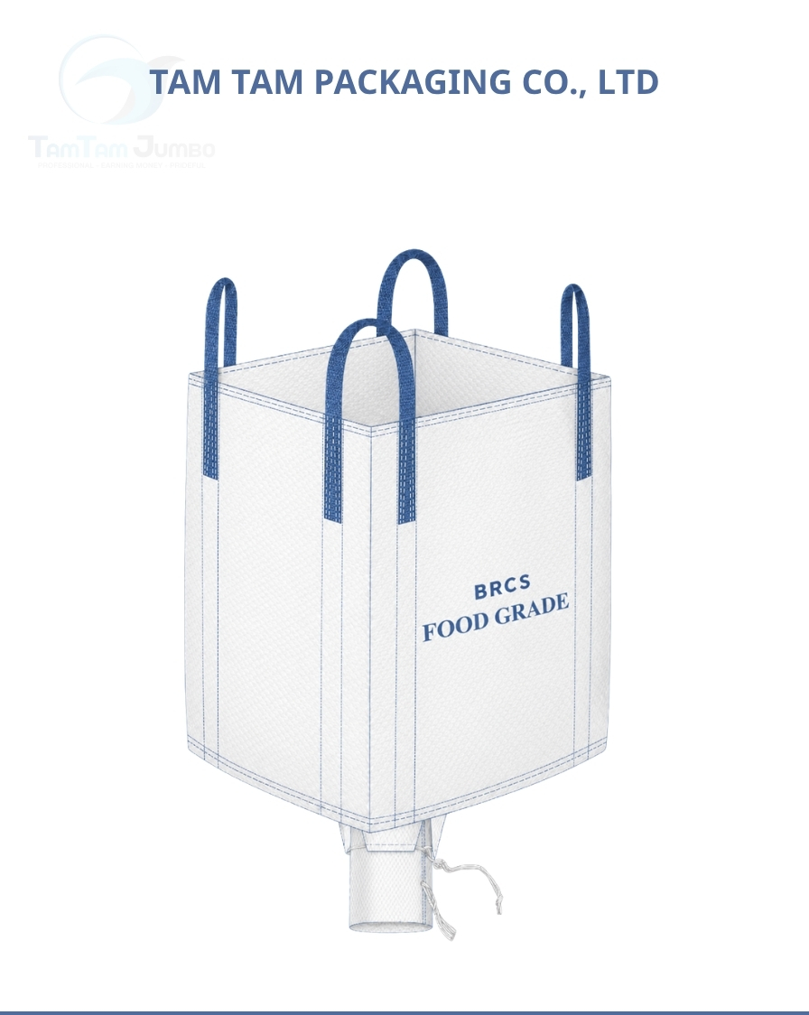 Food Grade Type A FIBC Bags manufacturer Vietnam – Tam Tam Packaging