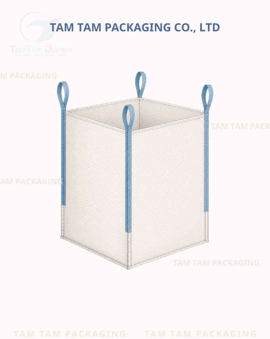 Type A FIBC Bag 1000kg / 500kg manufacturer Vietnam – Tam Tam Packaging
