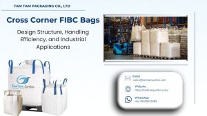 Cross Corner FIBC Bag at Tam Tam Packaging