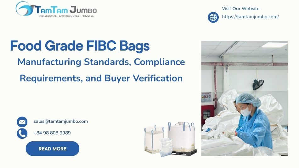 Food Grade FIBC Bag at Tam Tam Packaging