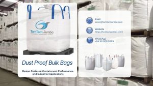 Dust Proof Bulk Bag at Tam Tam Packaging