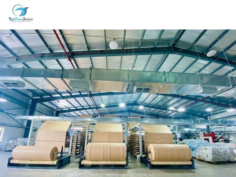 Fabric GSM quality control at Tam Tam Packaging