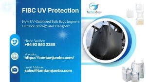 FIBC UV protection for outdoor bag storage