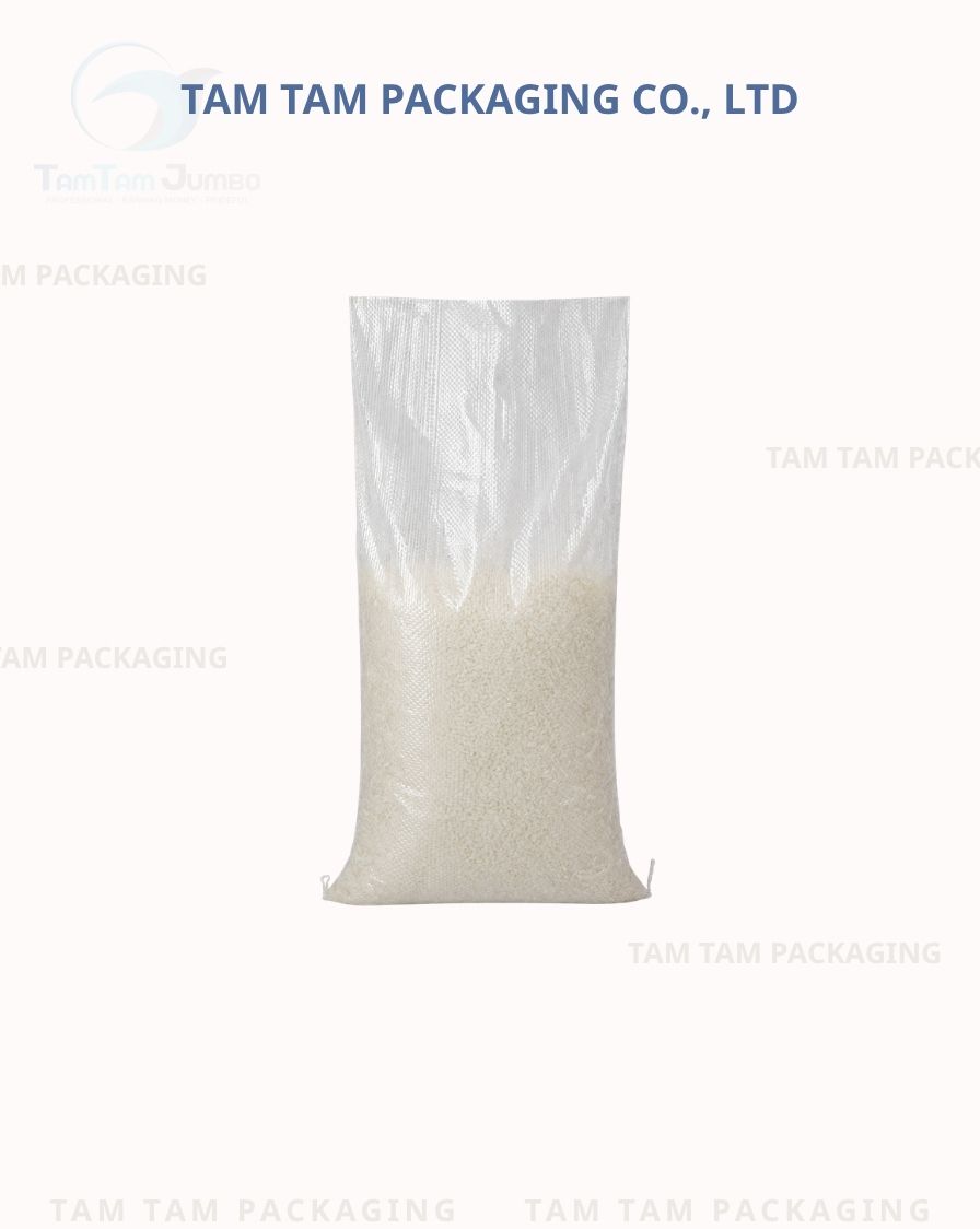25kg PP Woven Bag for Rice & Food manufacturer Vietnam – Tam Tam Packaging