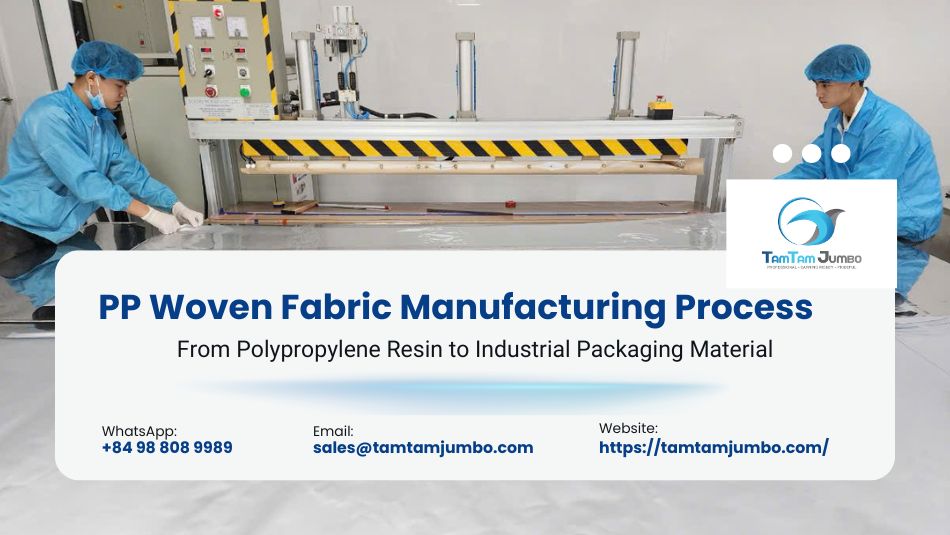PP Woven Fabric Manufacturing Process