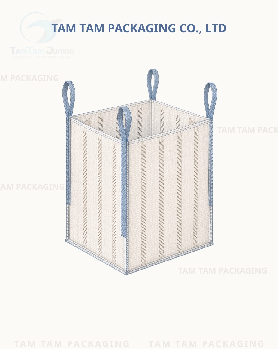 Type A Ventilated FIBC Bag manufacturer Vietnam – Tam Tam Packaging