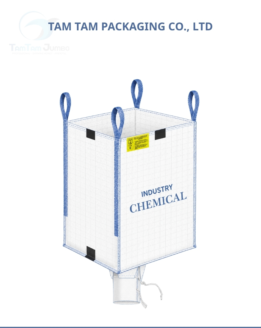 Type C FIBC Bag for Chemical Industry manufacturer Vietnam – Tam Tam Packaging