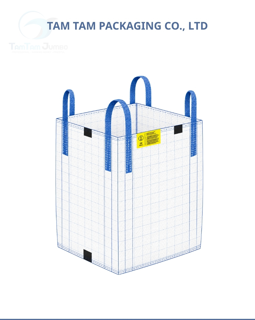 Type C FIBC Bag for Pharmaceutical Powders manufacturer Vietnam – Tam Tam Packaging