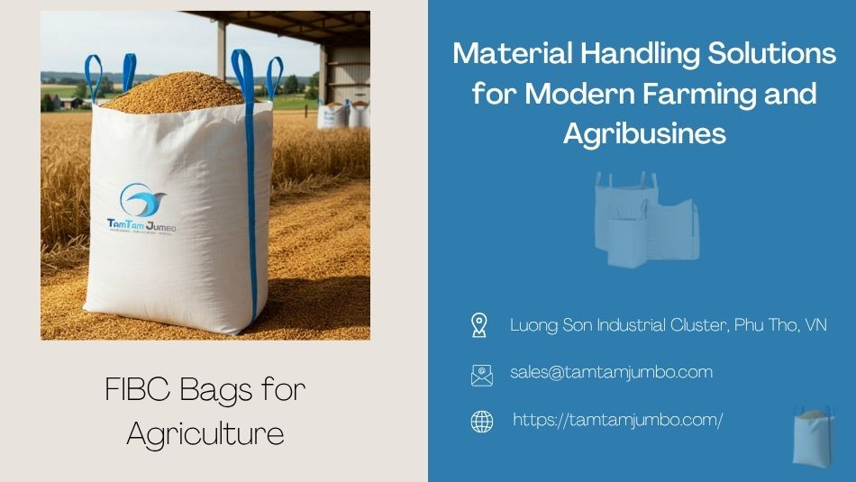 FIBC Bags for Agriculture at Tam Tam Packaging