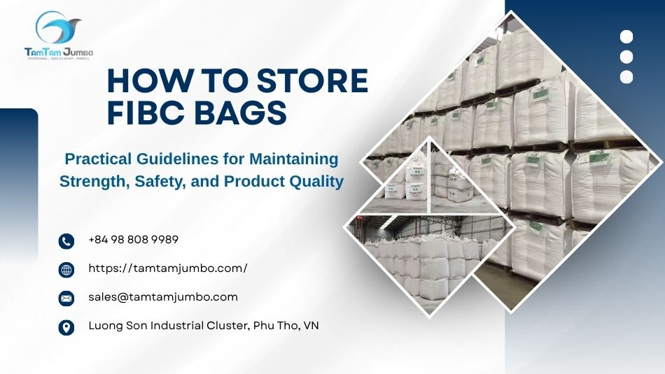How to store FIBC Bags getting the most from UV Additive
